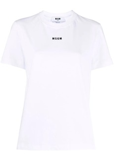 MSGM logo-print short-sleeved T-shirt