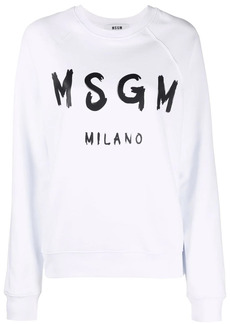 MSGM logo-print sweatshirt
