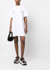 MSGM logo print T-shirt dress