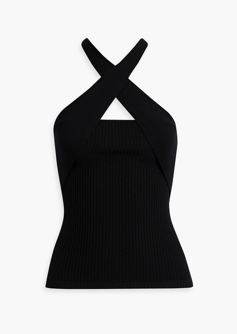 MSGM - Ribbed-knit top - Black - S