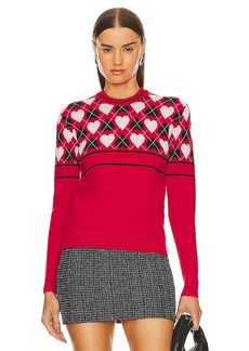 MSGM Active Hearts Sweater
