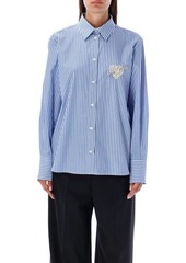 MSGM Crystal heart shirt