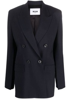 MSGM Double-breasted blazer