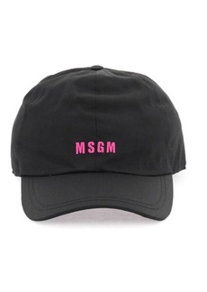 Msgm fluo logo baseball cap