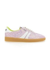 MSGM RETRO SNEAKER WITH GLITTER