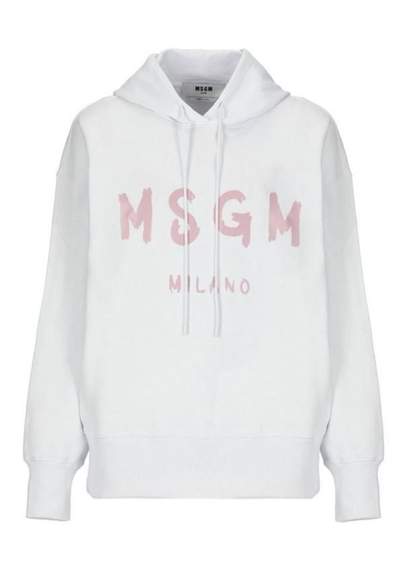 MSGM Sweaters White