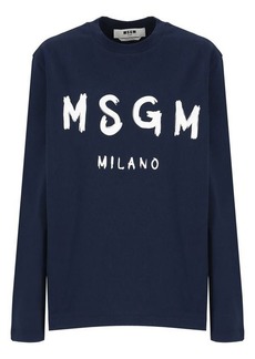 MSGM T-shirts and Polos Blue