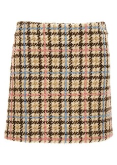 MSGM Tweed skirt