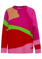 MSGM MULTICOLOR WOOL BLEND SWEATER