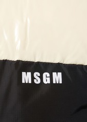 MSGM Nylon Down Vest