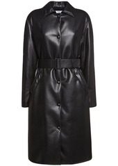 MSGM Padded Faux Leather Coat