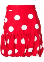 MSGM polka dot mini skirt