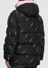 MSGM Printed Down Jacket