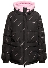 MSGM Printed Down Jacket