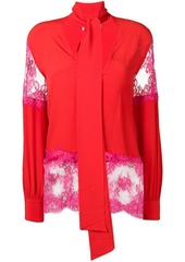 MSGM pussybow blouse