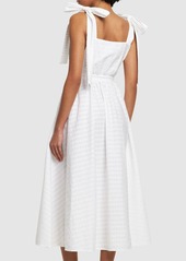 MSGM Stretch Cotton Dress