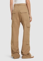 MSGM Viscose Blend Cargo Pants