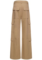 MSGM Viscose Blend Cargo Pants