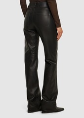 MSGM Viscose Blend Flared Pants