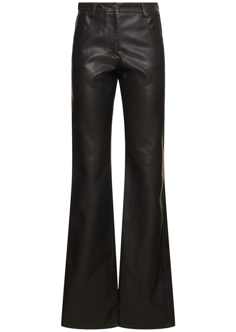 MSGM Viscose Blend Flared Pants