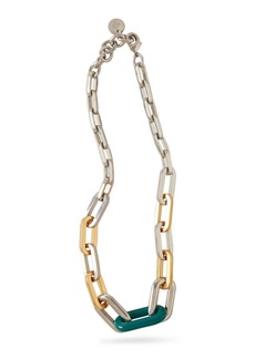 Mulberry Chain Link Chunky Necklace