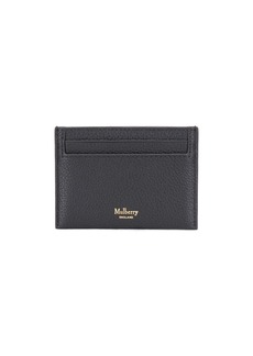 Mulberry embossed logo cardholder