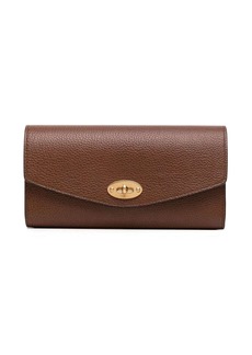 Mulberry grained-leather twist-lock purse