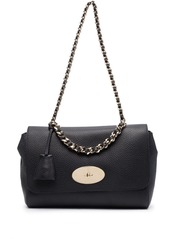 Mulberry grained shoulder bag