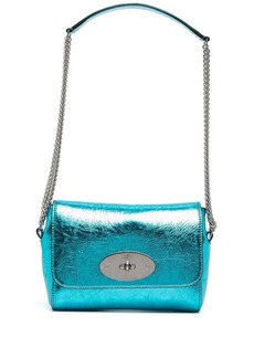Mulberry Lily metallic-leather shoulder bag