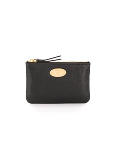 Mulberry logo plaque coin pouch