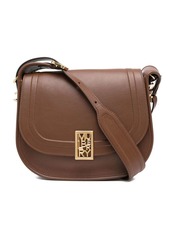 Mulberry logo-plaque leather satchel bag