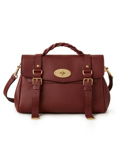 Mulberry Alexa Leather Satchel in Crimson at Nordstrom