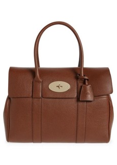 Mulberry Bayswater Grained Leather Satchel