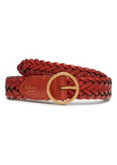 Mulberry Braided Leather Belt