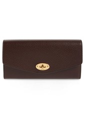 Mulberry Darley Continental Calfskin Leather Wallet