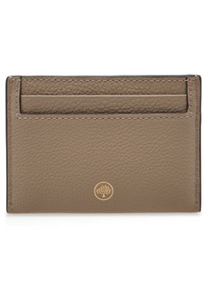 Mulberry Leather Card Case in Solid Grey at Nordstrom