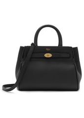 Mulberry Small Belted Bayswater Convertible Leather Satchel in Black at Nordstrom