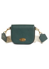 Mulberry Small Darley Leather Crossbody Bag in Mulberry Green at Nordstrom