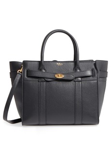 Mulberry Small Zip Bayswater Classic Leather Tote in Black at Nordstrom