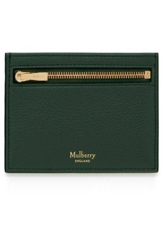 Mulberry Zipped Leather Card Case