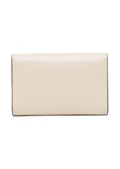 Mulberry pebbled logo lettering wallet