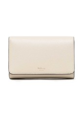 Mulberry pebbled logo lettering wallet