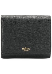 Mulberry grained leather small continental wallet