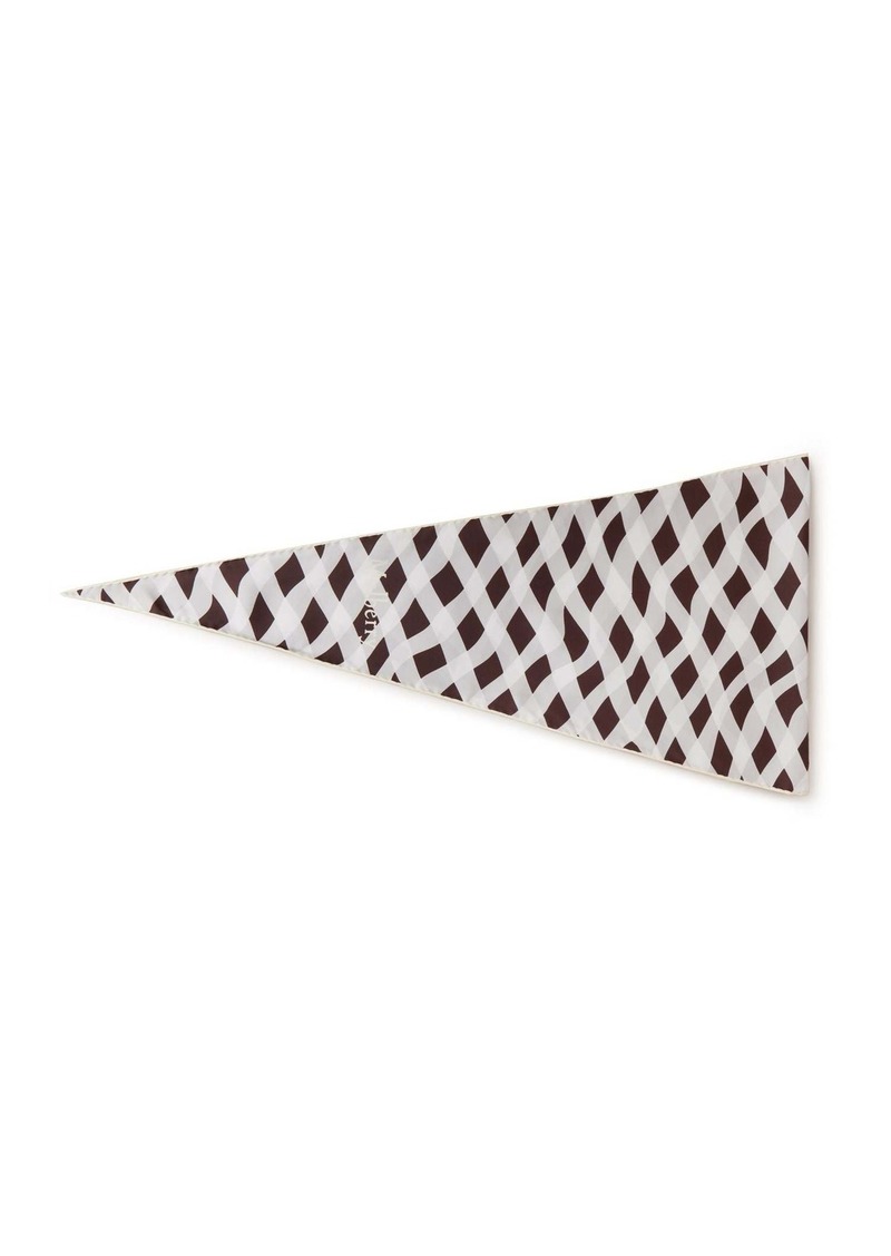 Mulberry Vichy Diamond Scarf