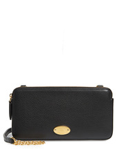 Mulberry Plaque Leather Wallet on a Chain in Black at Nordstrom