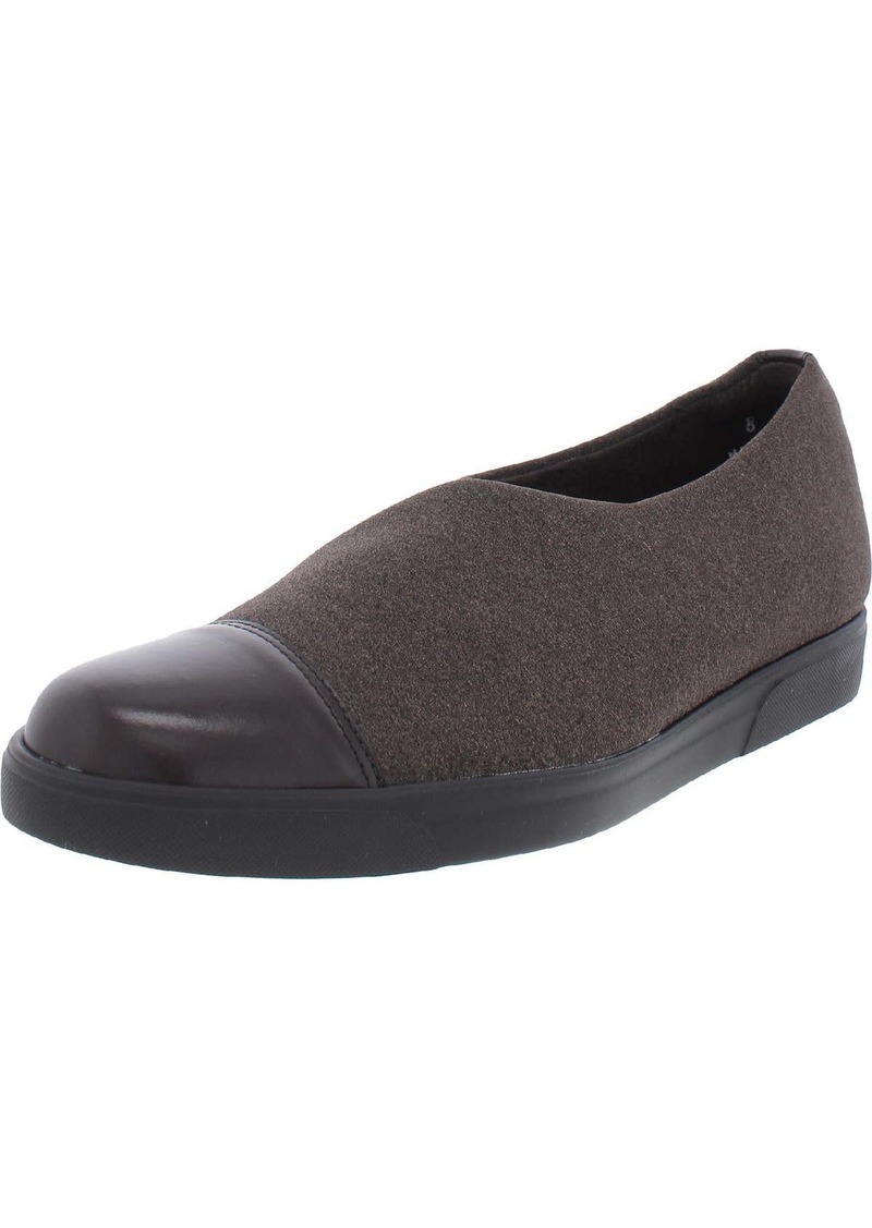 Munro Plum Womens Lightweight Slip-On Ballet Flats