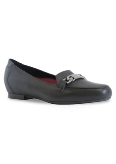 Munro Blair Bit Loafer in Black Calf Leather at Nordstrom