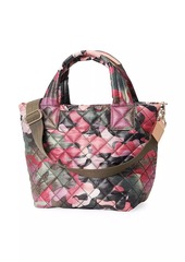 MZ Wallace Deluxe Dahlia-Printed Tote Bag