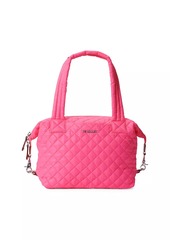 MZ Wallace Medium Sutton Deluxe Quilted Nylon Tote