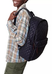 MZ Wallace Metro Quilted Nylon Backpack Deluxe